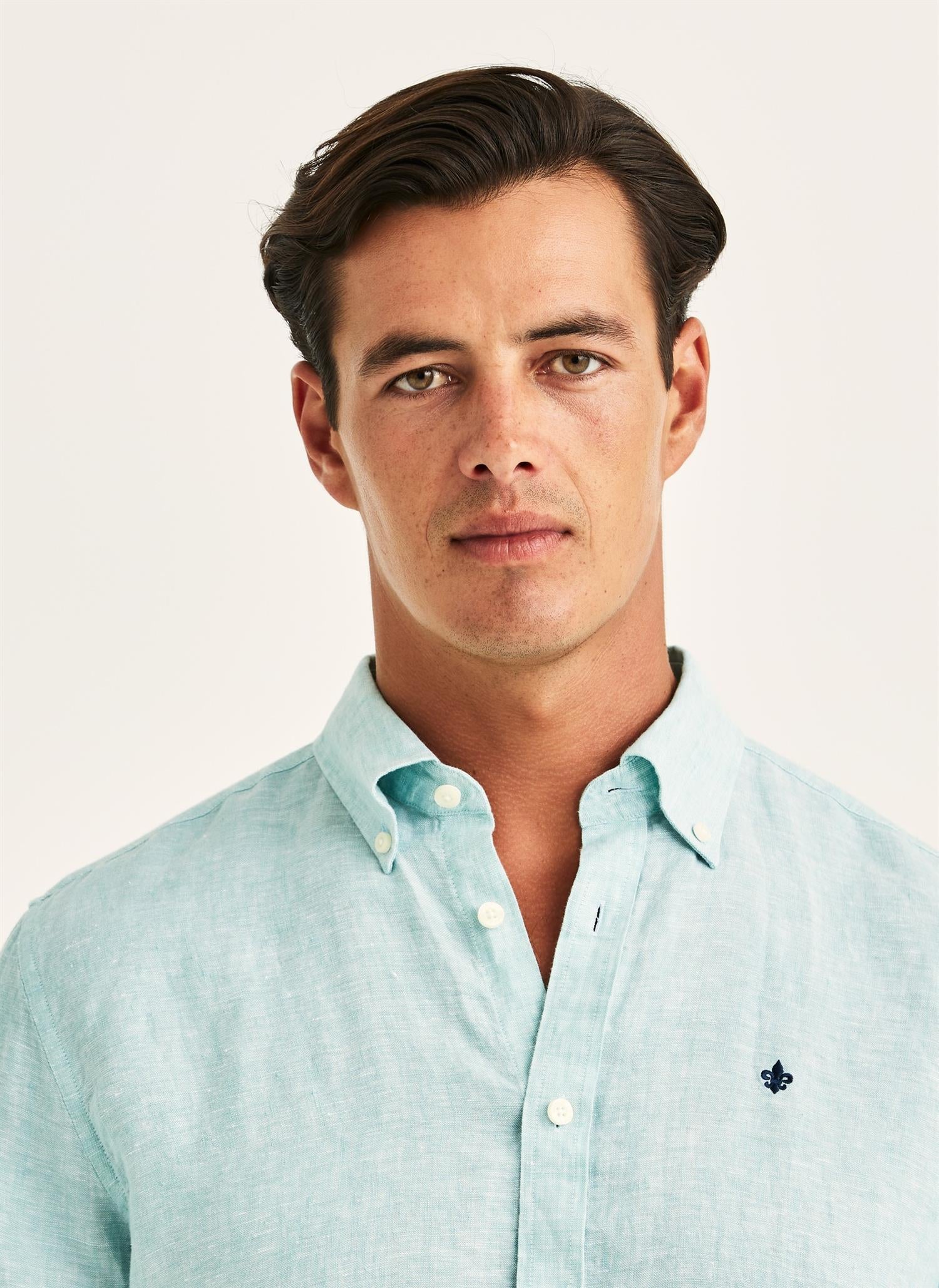 Douglas Linen Shirt-Classic Fit