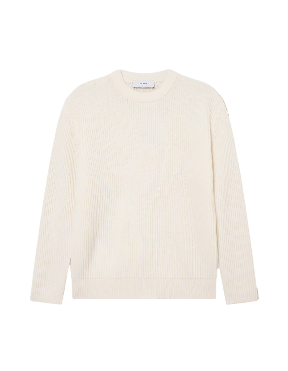 Eddie Wool Rib Crewneck Knit