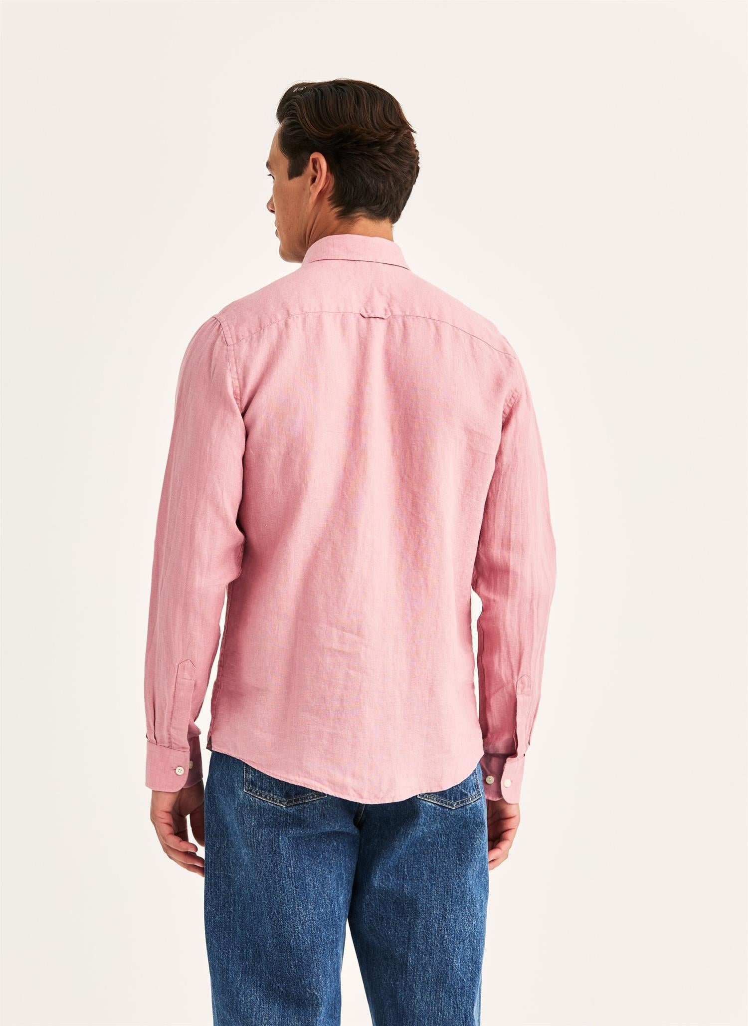 Douglas Linen Shirt-Classic Fit