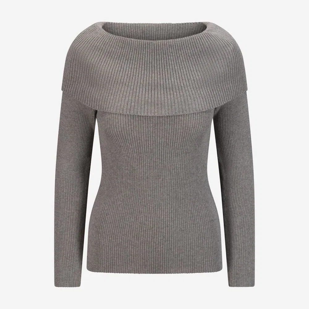 Klara Svart off shoulder-topp