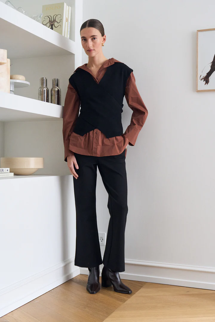 PD Elise Cpopped Kick Flare Pant