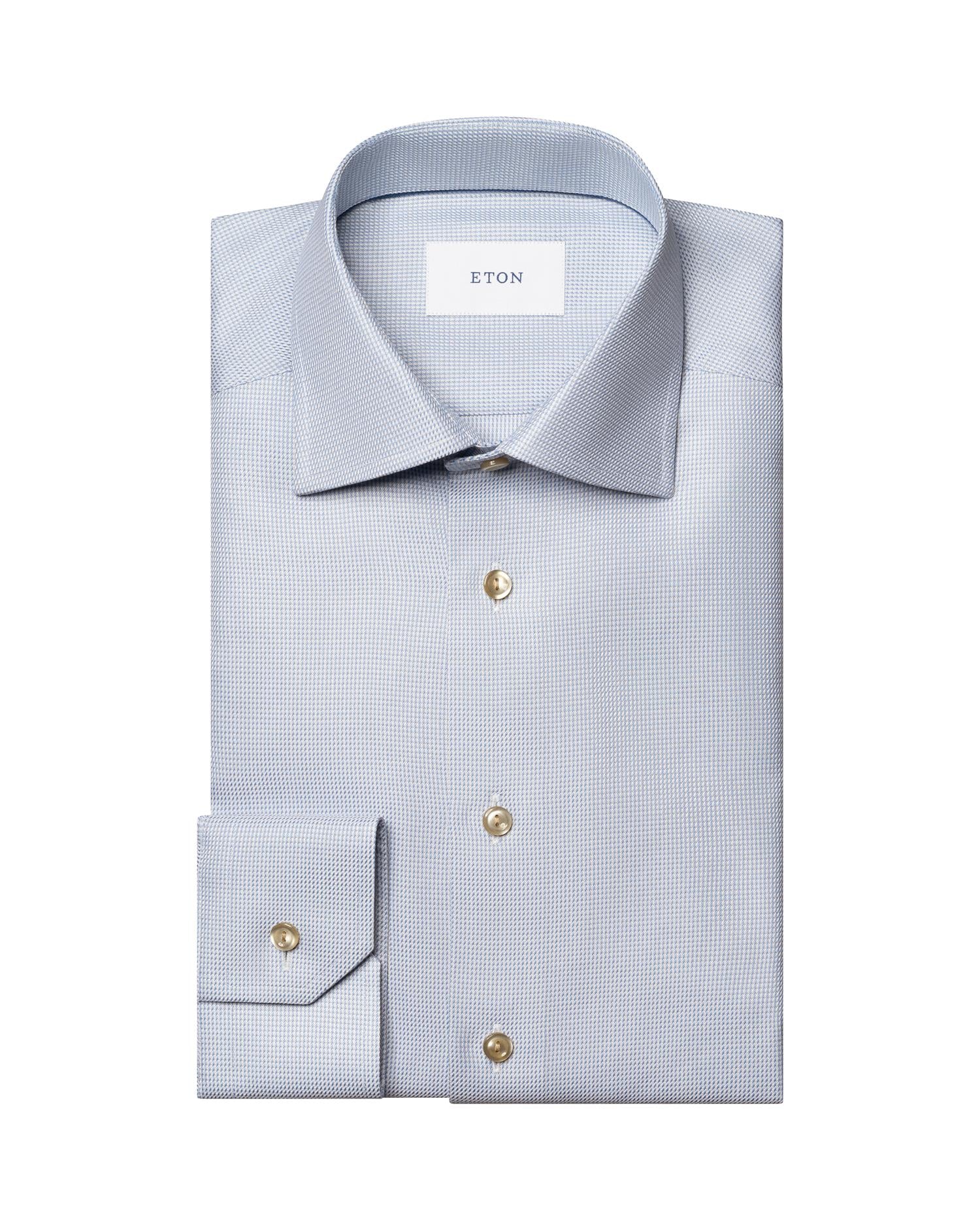 Slim Semi Solid Signature Twill Shirt