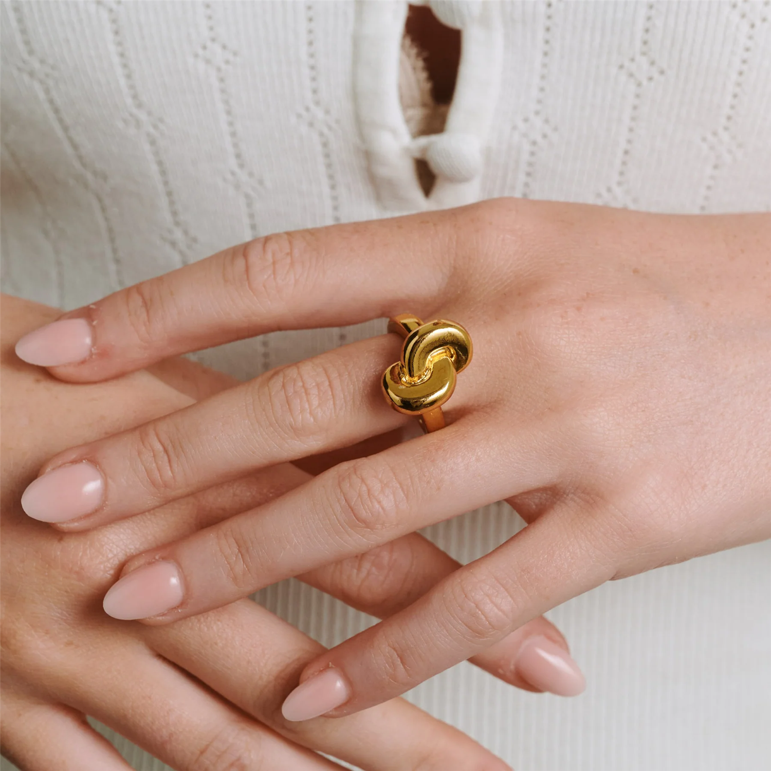 Pella - Knot Ring Stainless Steel