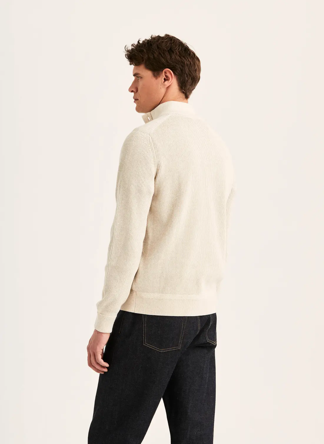Niall Half Button Sweater