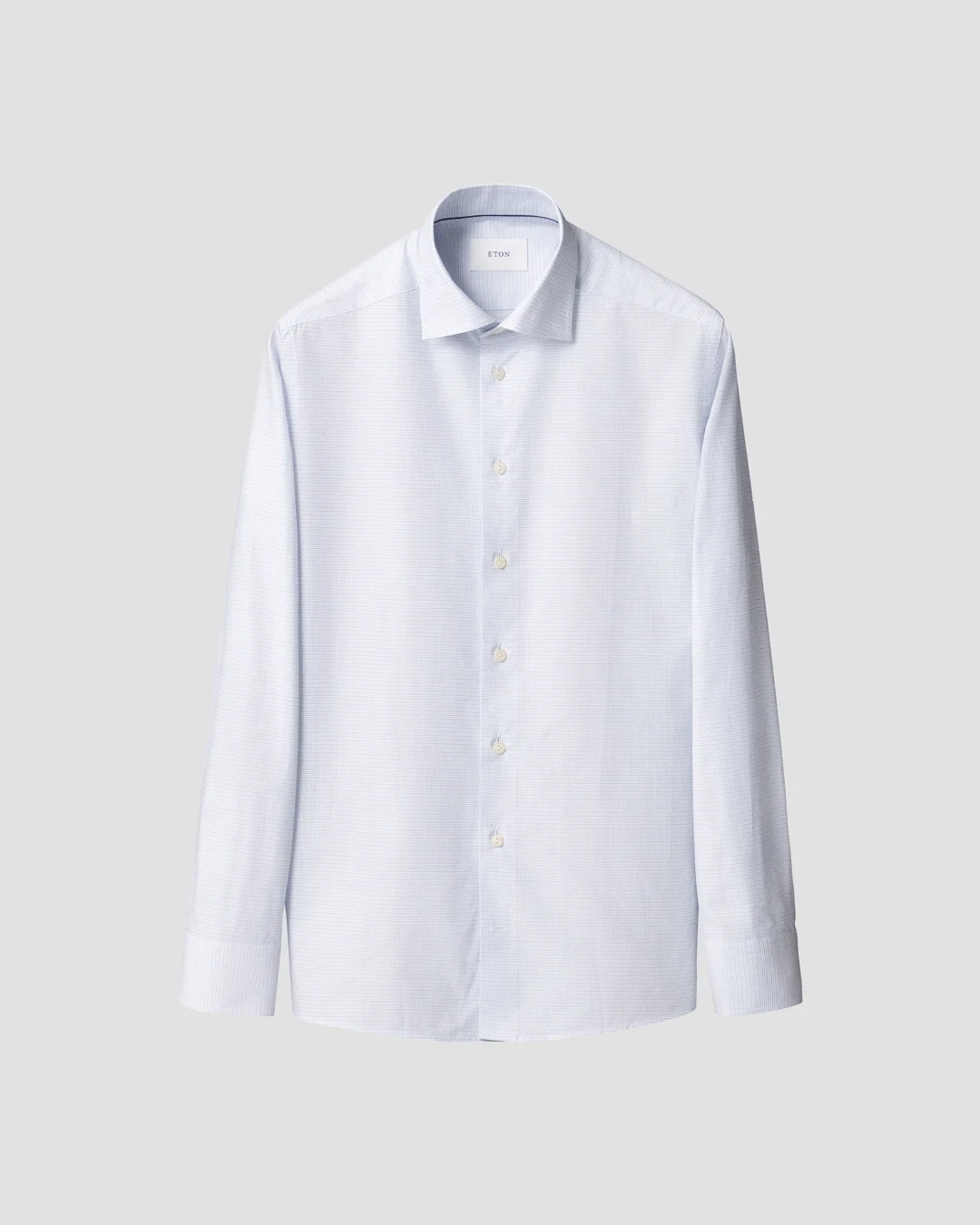 Light blue Check Twill Shirt