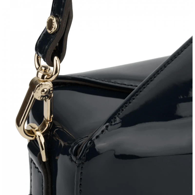 Cassetta Varnish Shoulder Bag