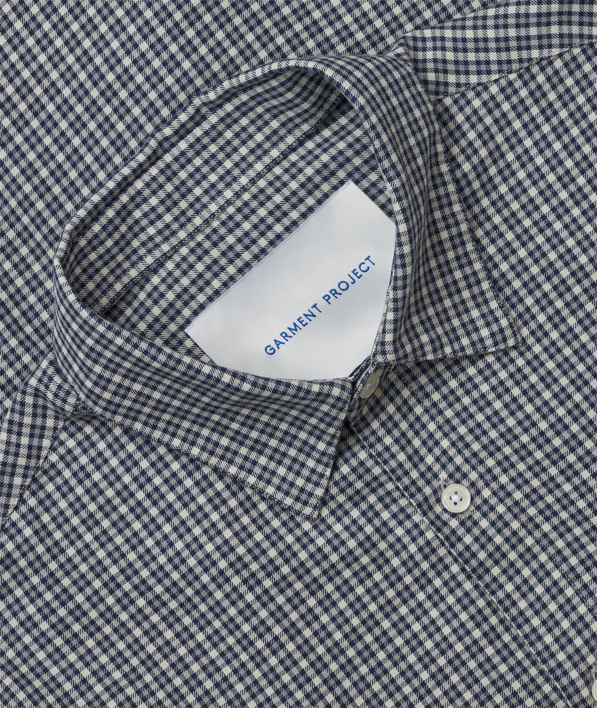 Relaxed LS Shirt - Navy Check