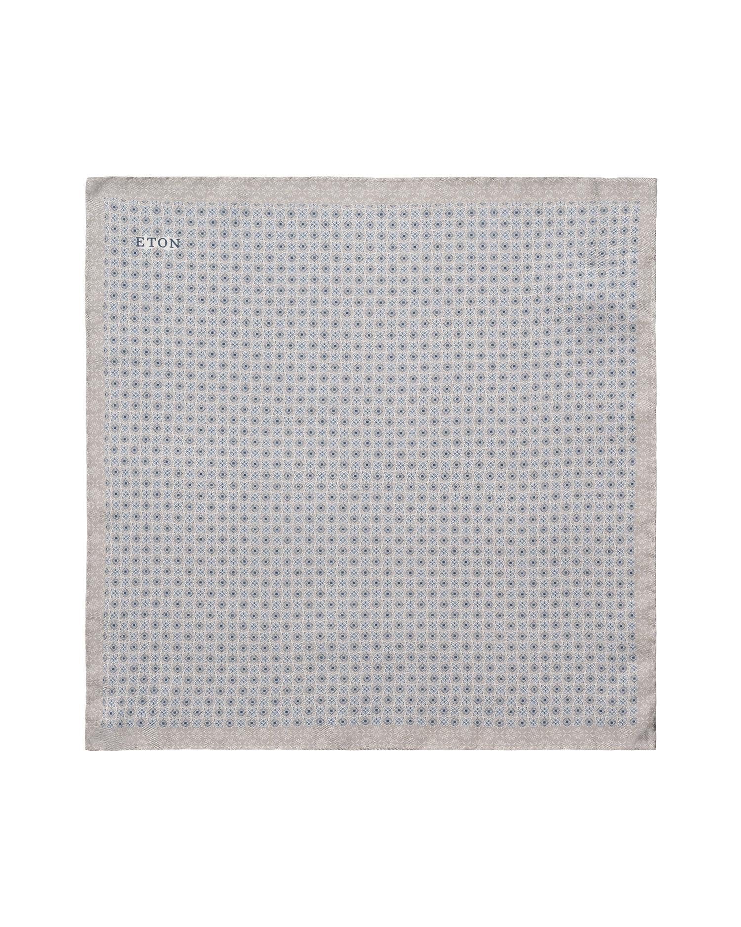 Geometric Silk Pocket Square