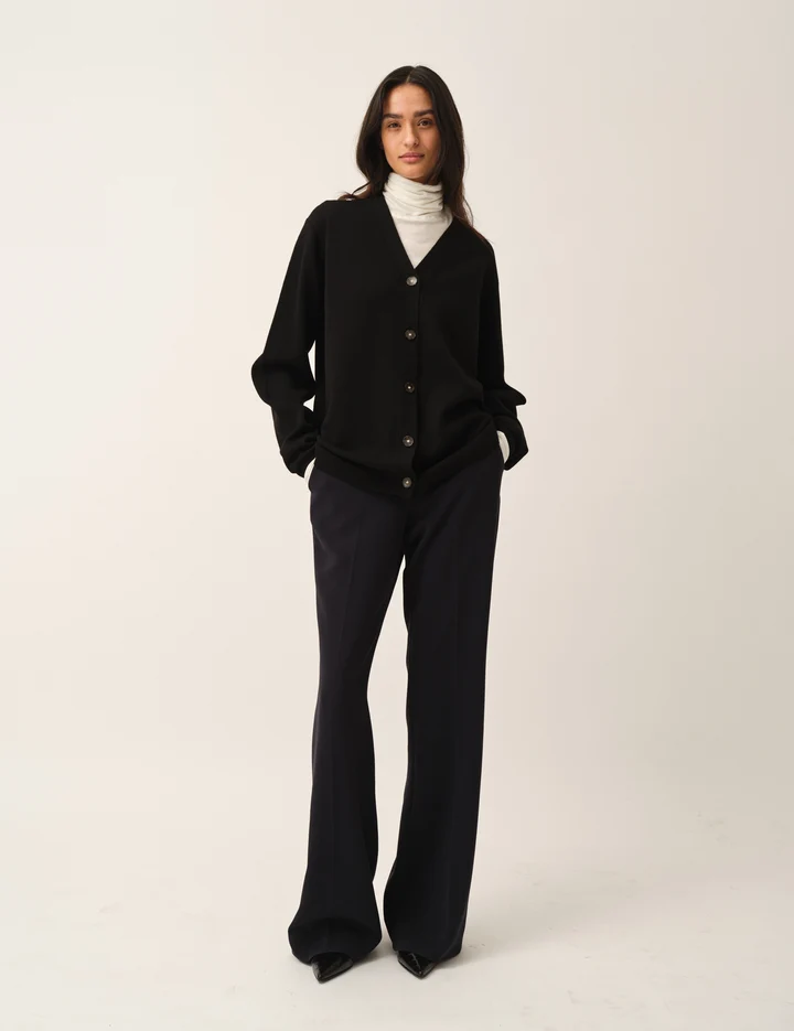 Crepe Wide Pants