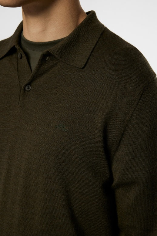 Kai Knitted Merino Polo