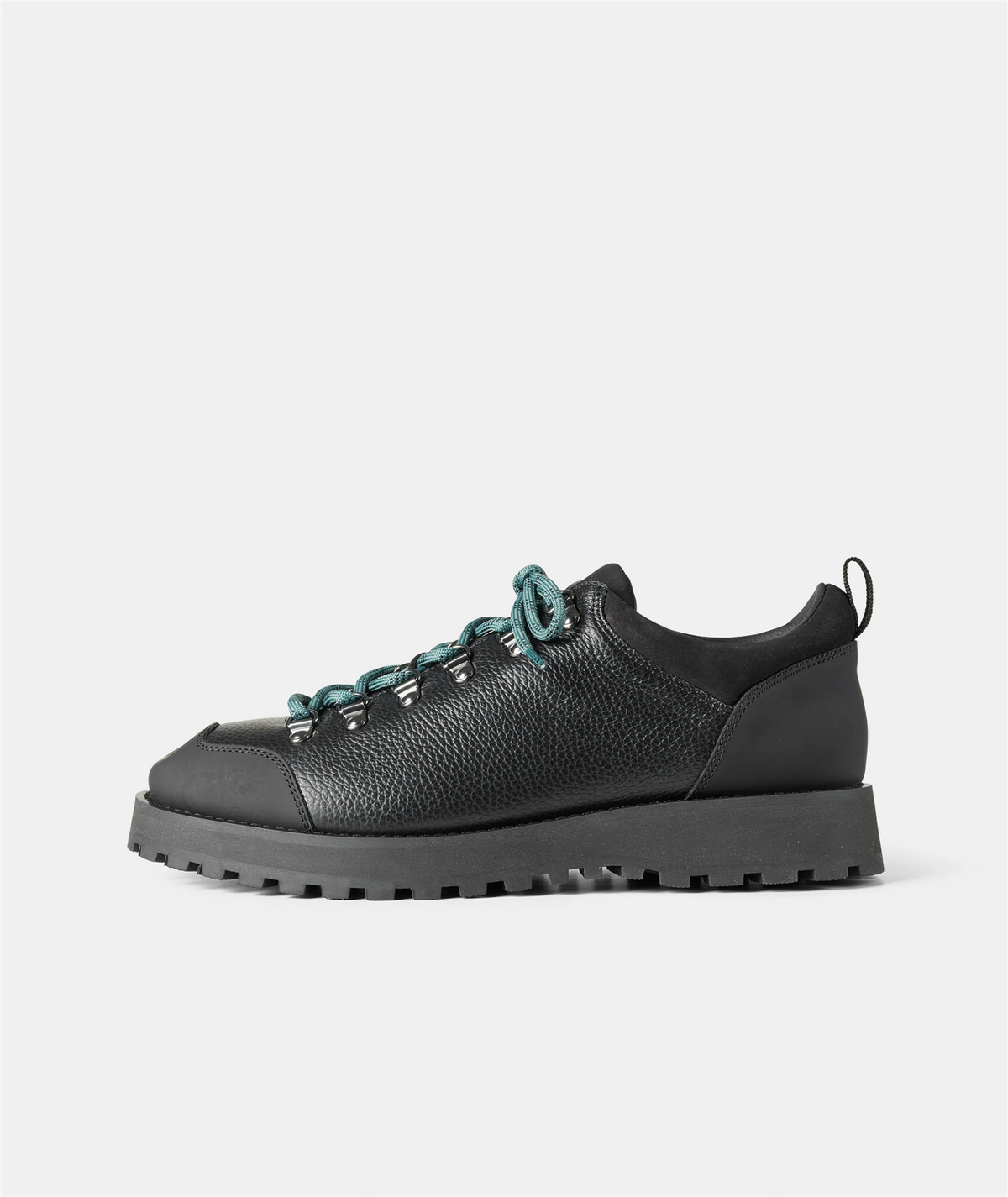 Dune Low - Black Tumbled Leather