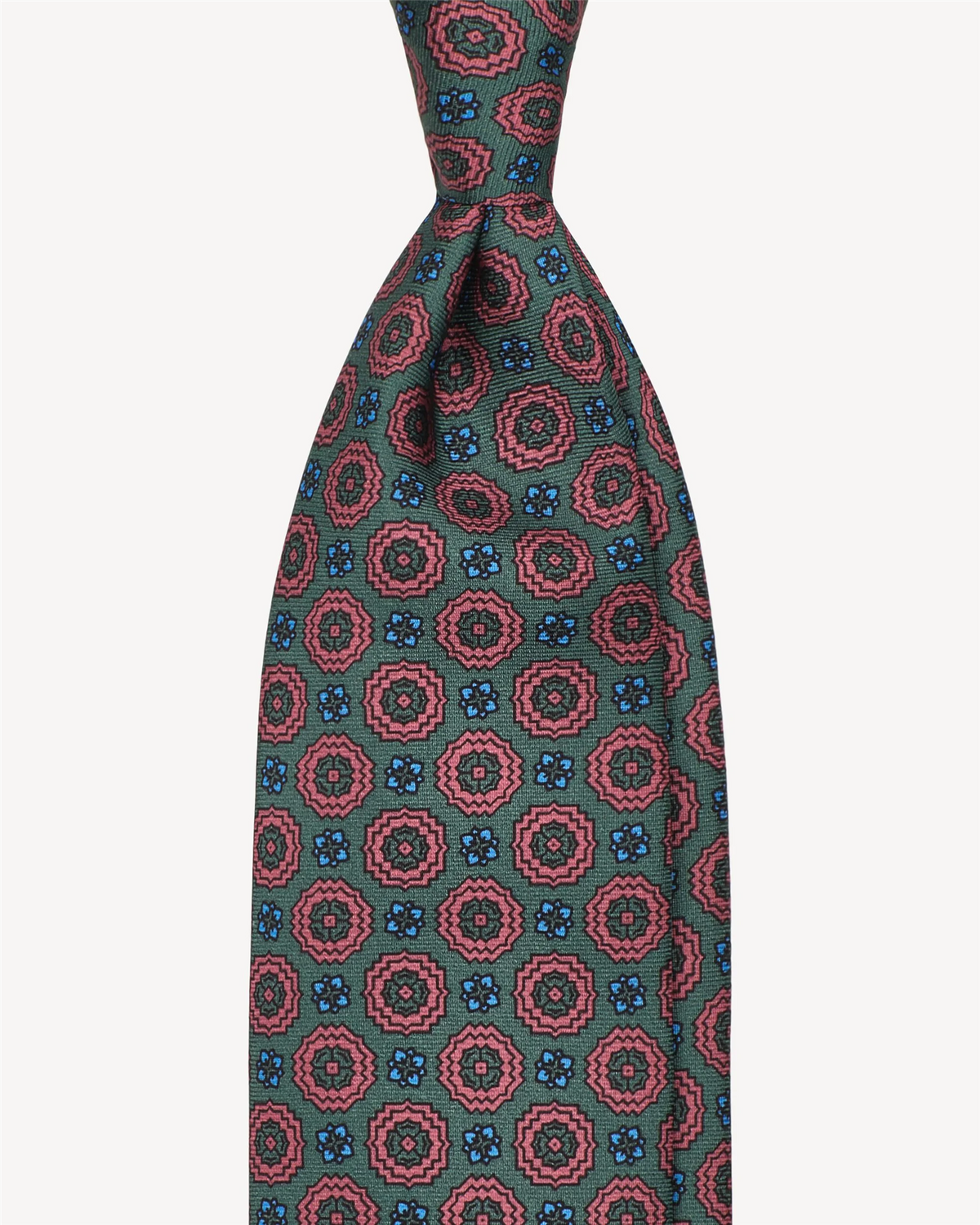 Artisan Floral Selftipped Italian Silk Tie