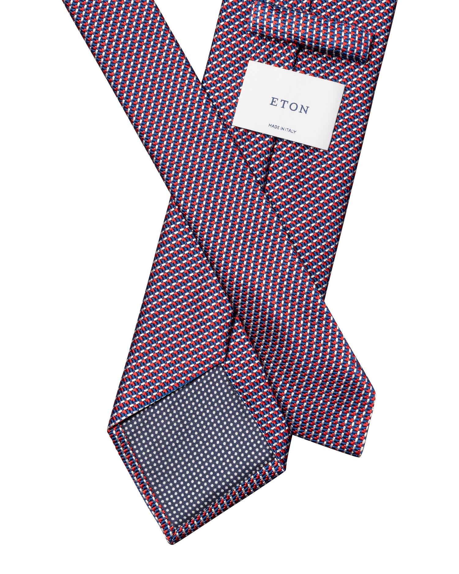 Micro Woven Cotton Silk Tie