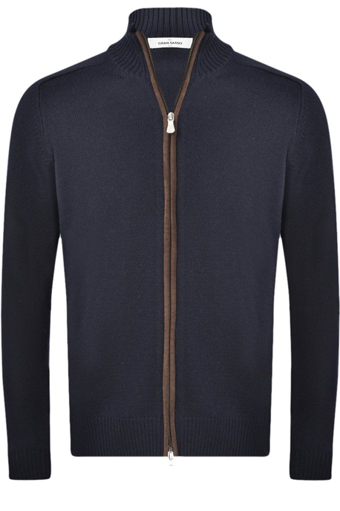 Full Zip Alcantara and Patches