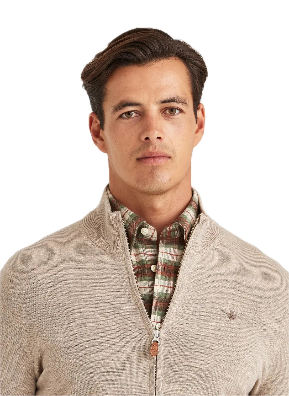 Merino Zip Cardigan