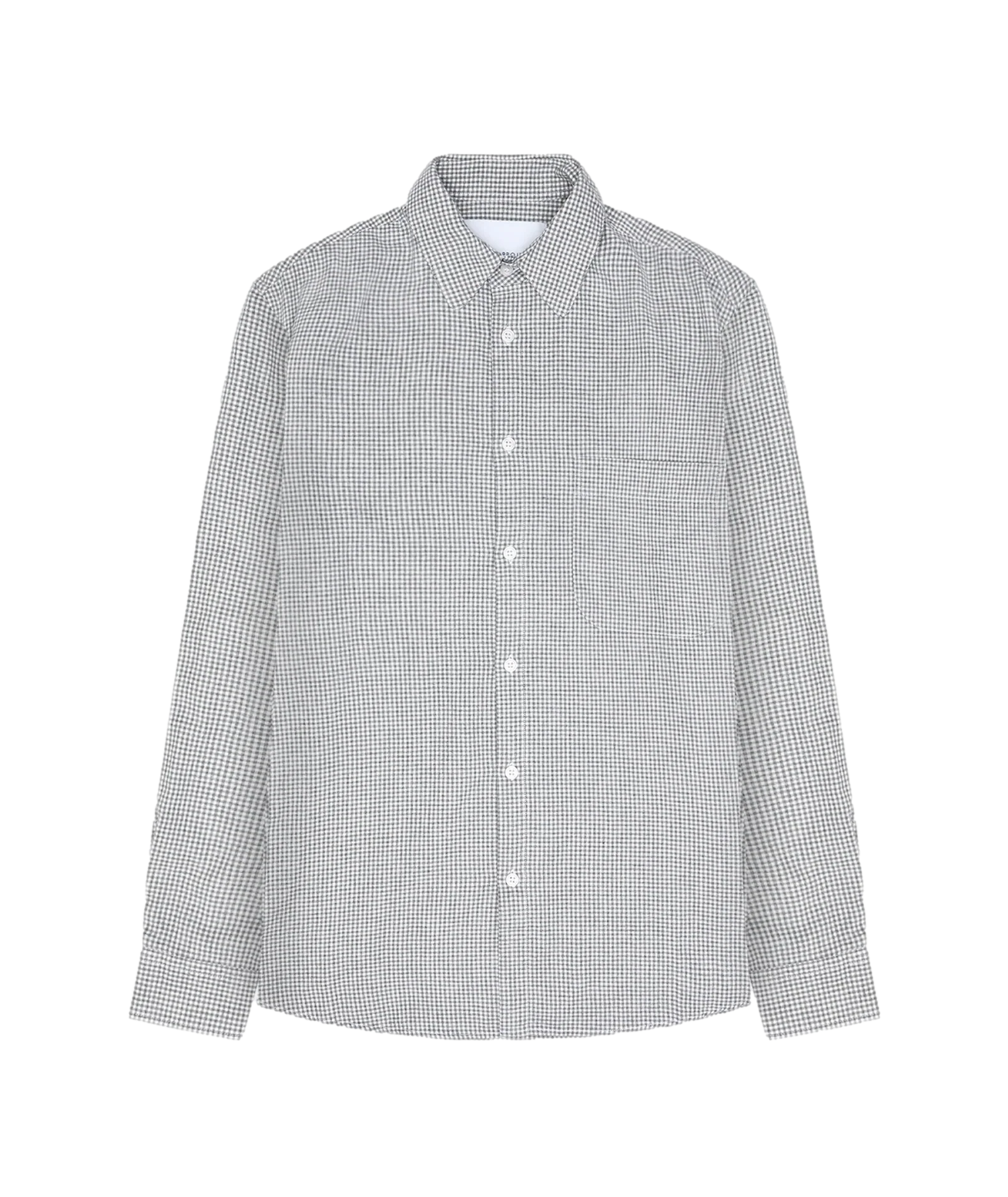 Relaxed LS Shirt - Flannel Small Grey Check