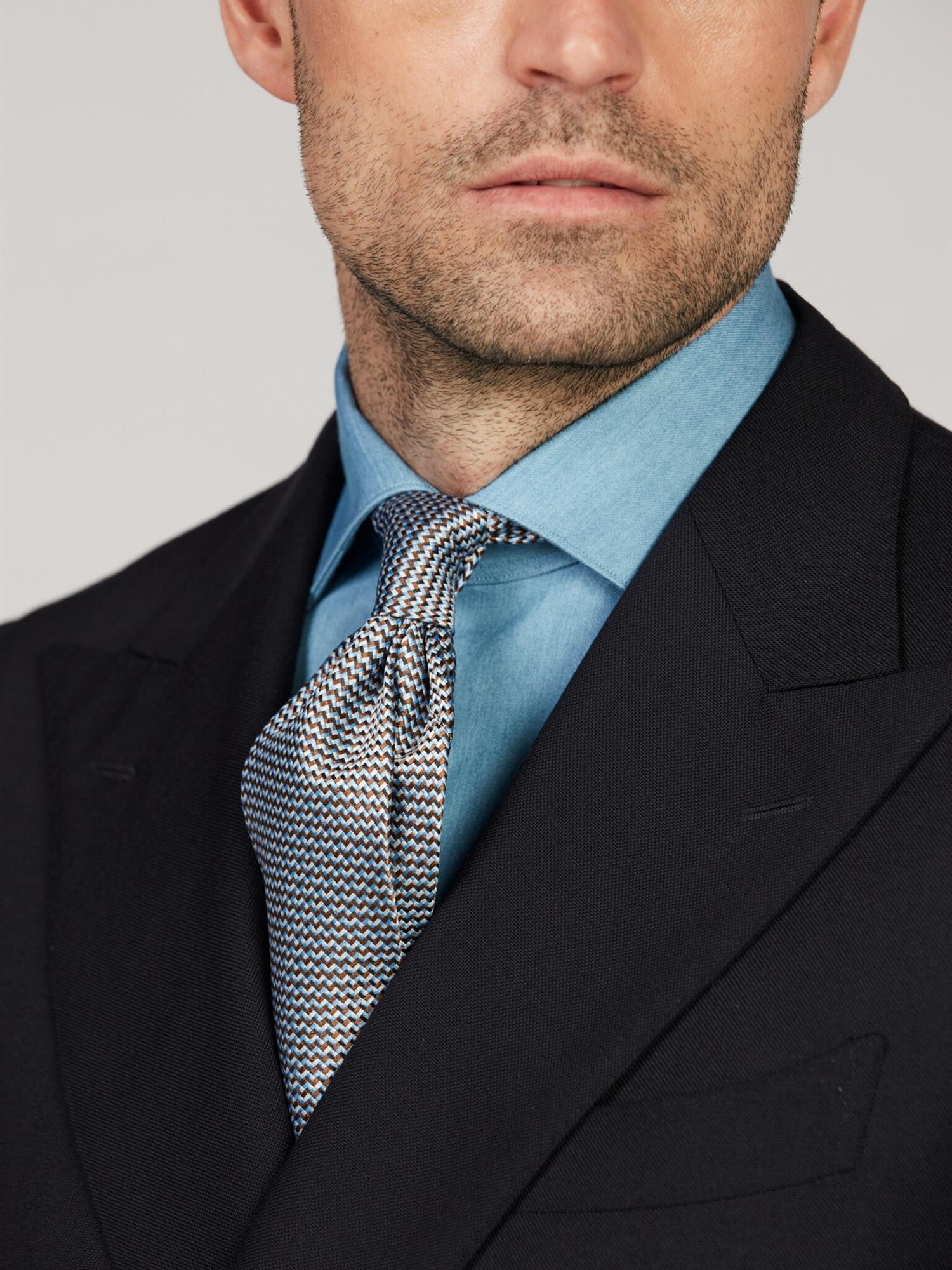 Tie, Silk, 8 Cm