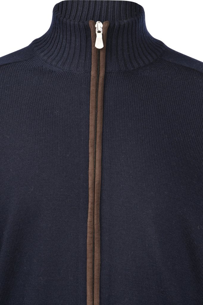 Full Zip Alcantara and Patches