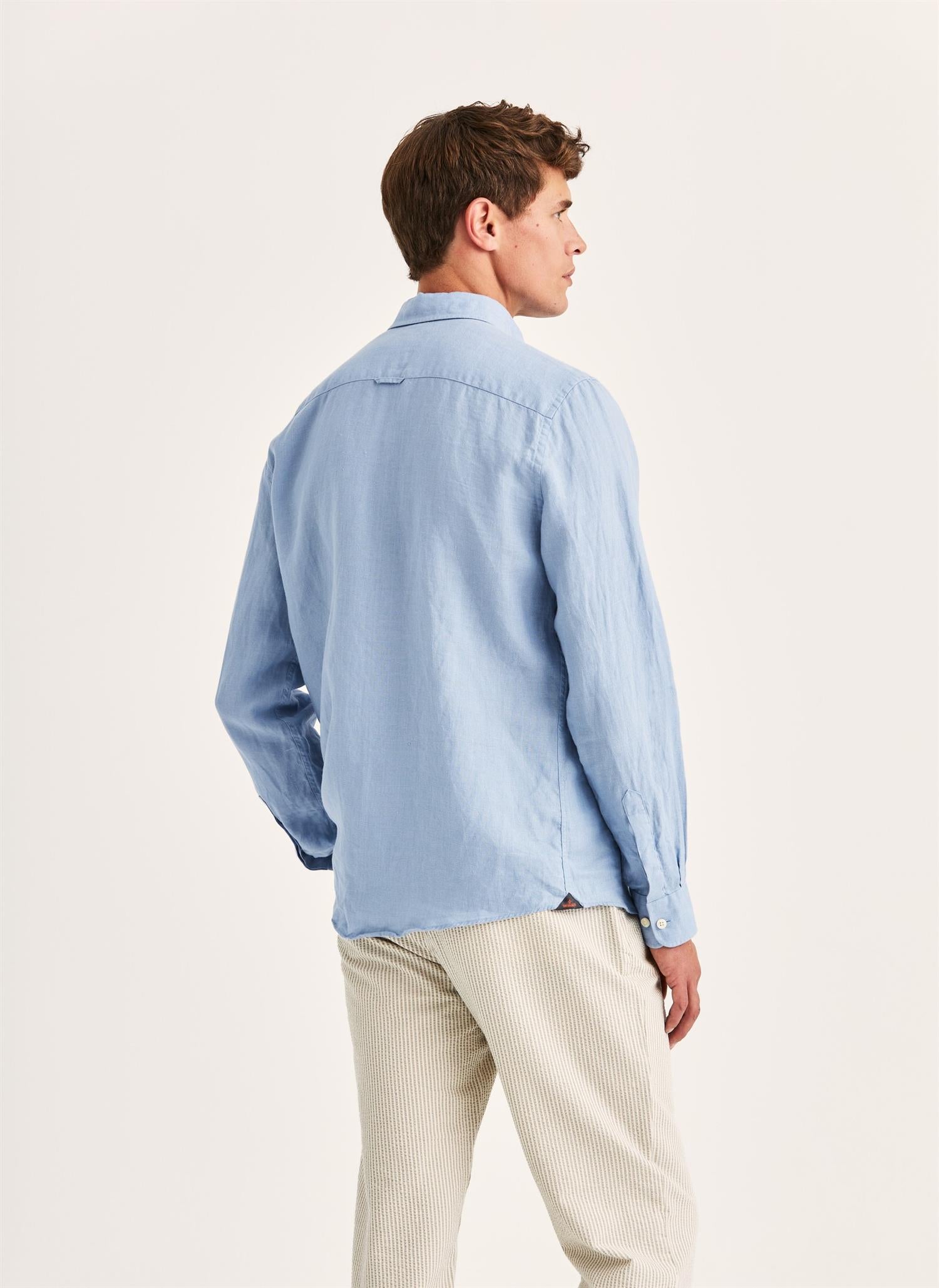 Douglas Linen Shirt-Classic Fit