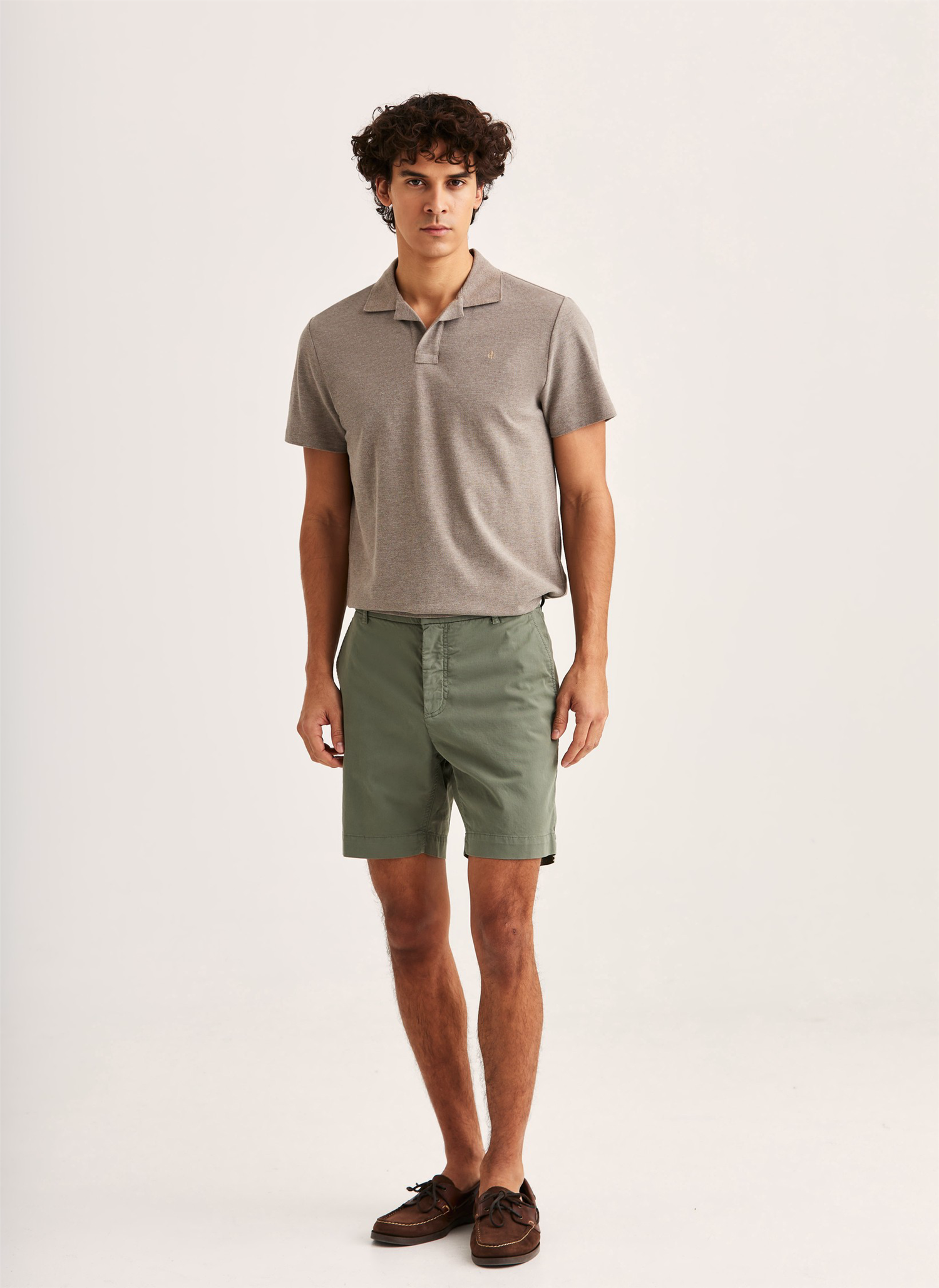 Jeffrey Summer Chino Shorts 7"