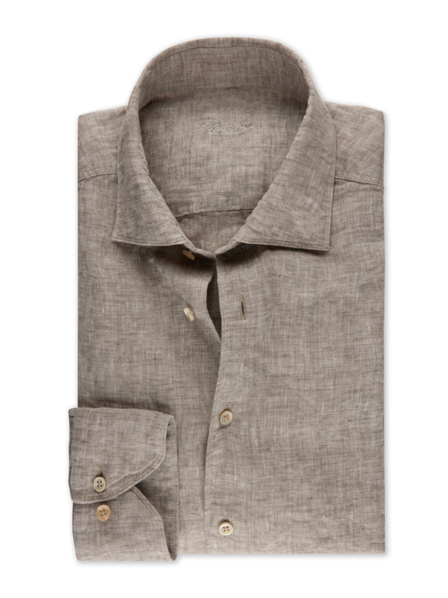 Regular fit linskjorte