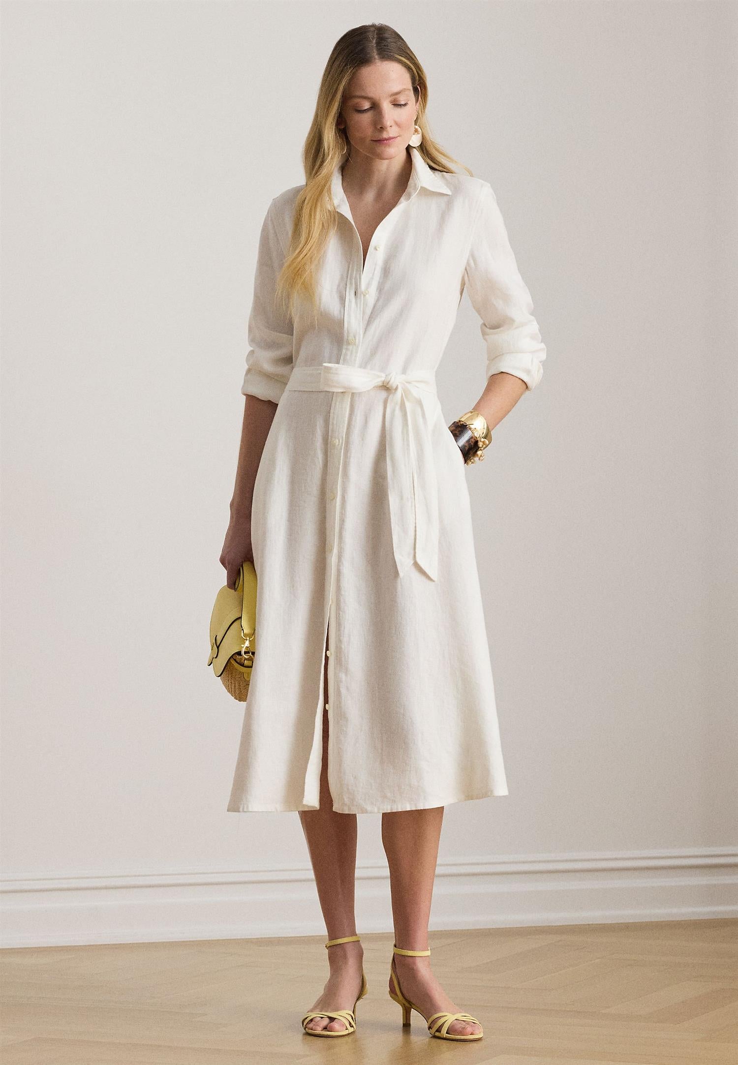 Woven Shirt Dress