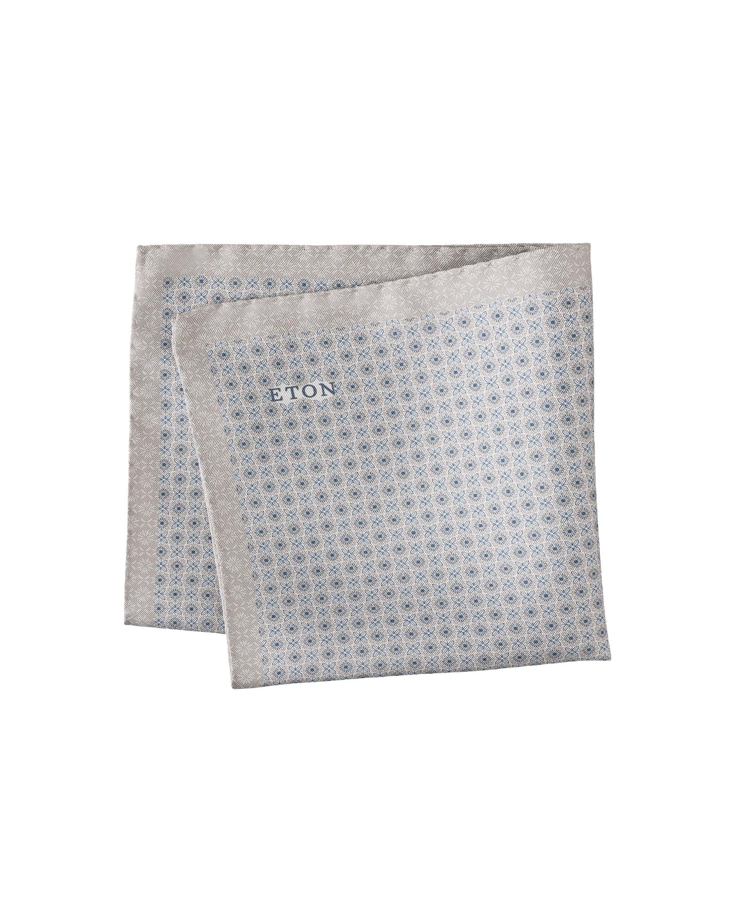 Geometric Silk Pocket Square