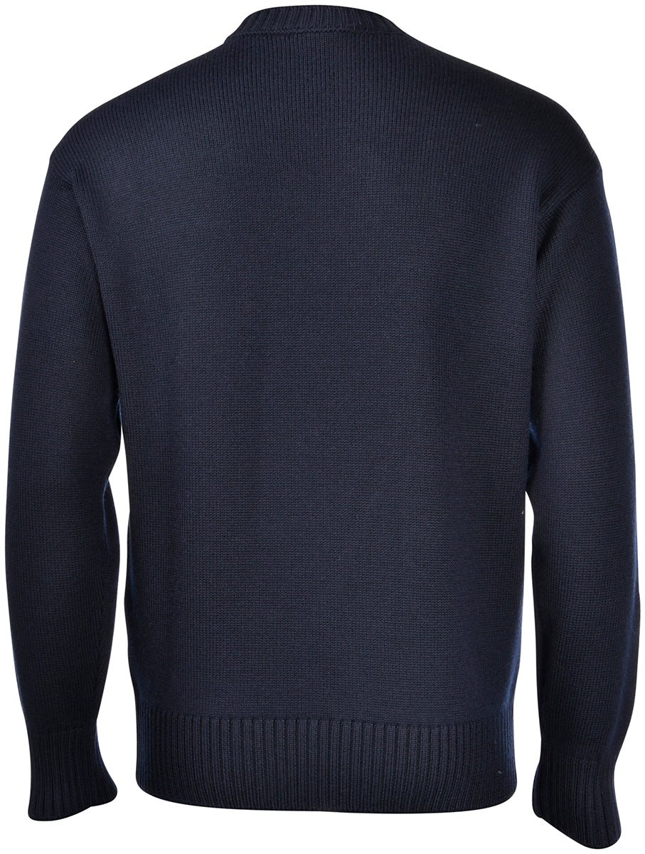 Relaxed Fit Merinos Crew Neck