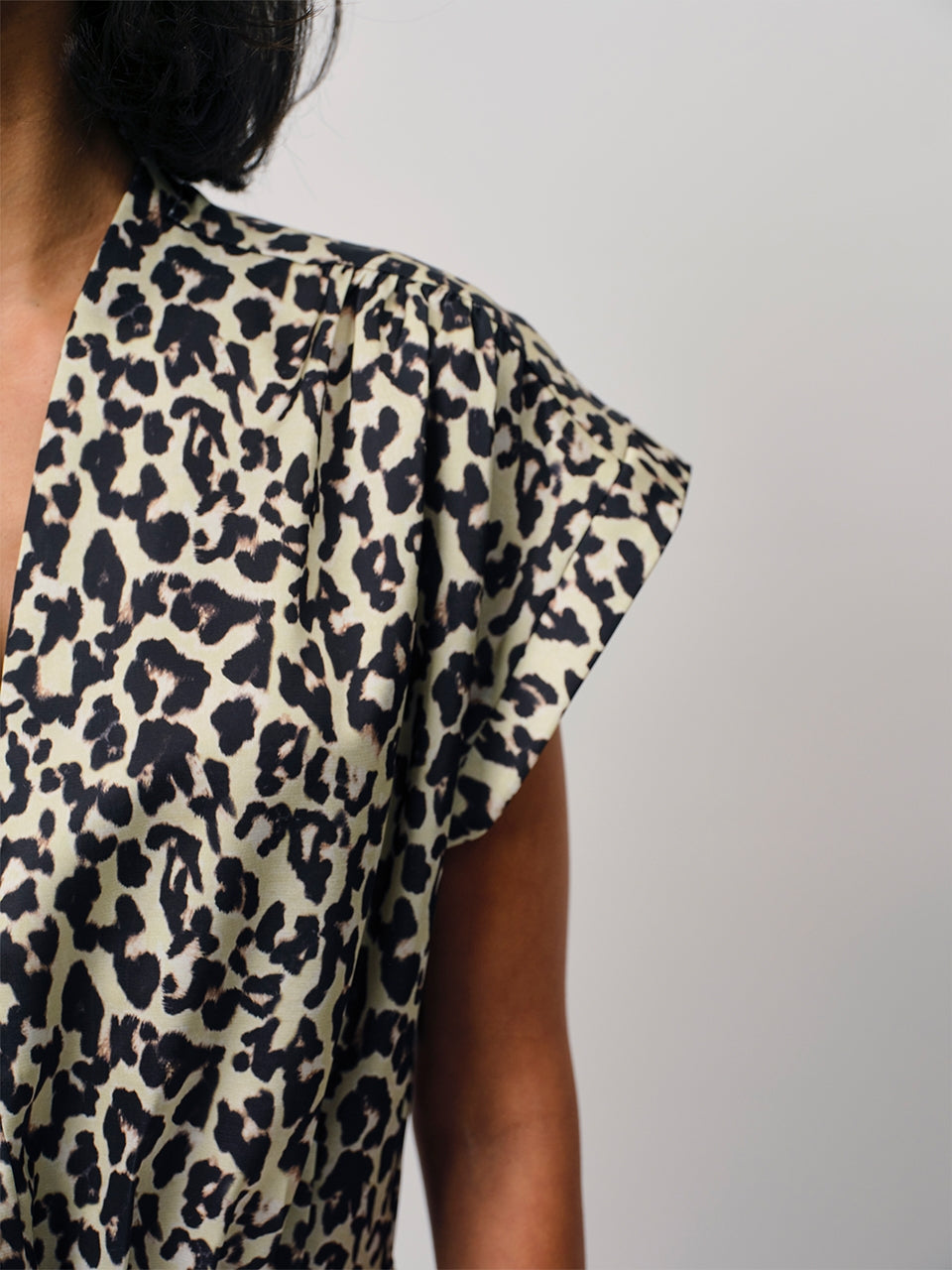 Oyana leopard printed jumpsuit