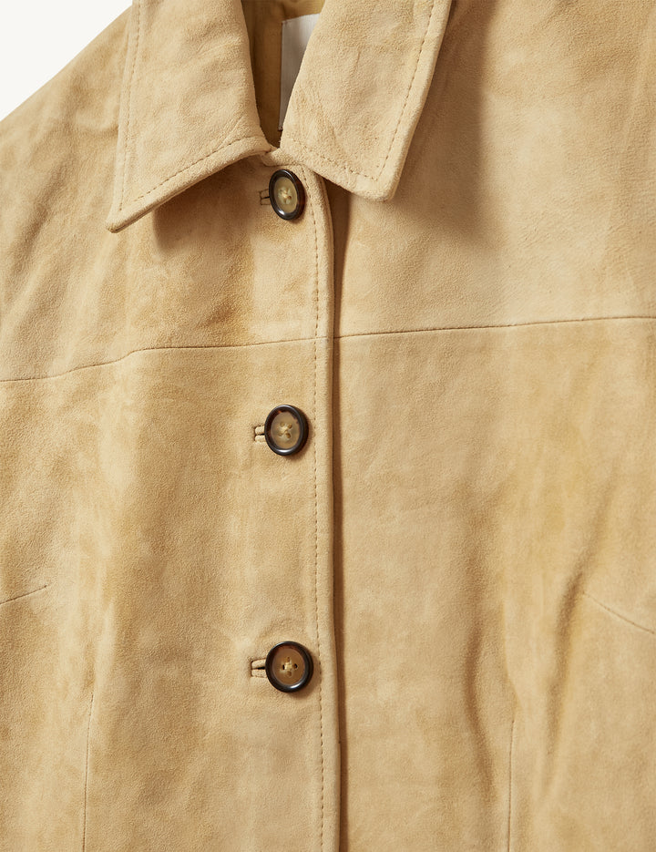 Suede Camp Shirt