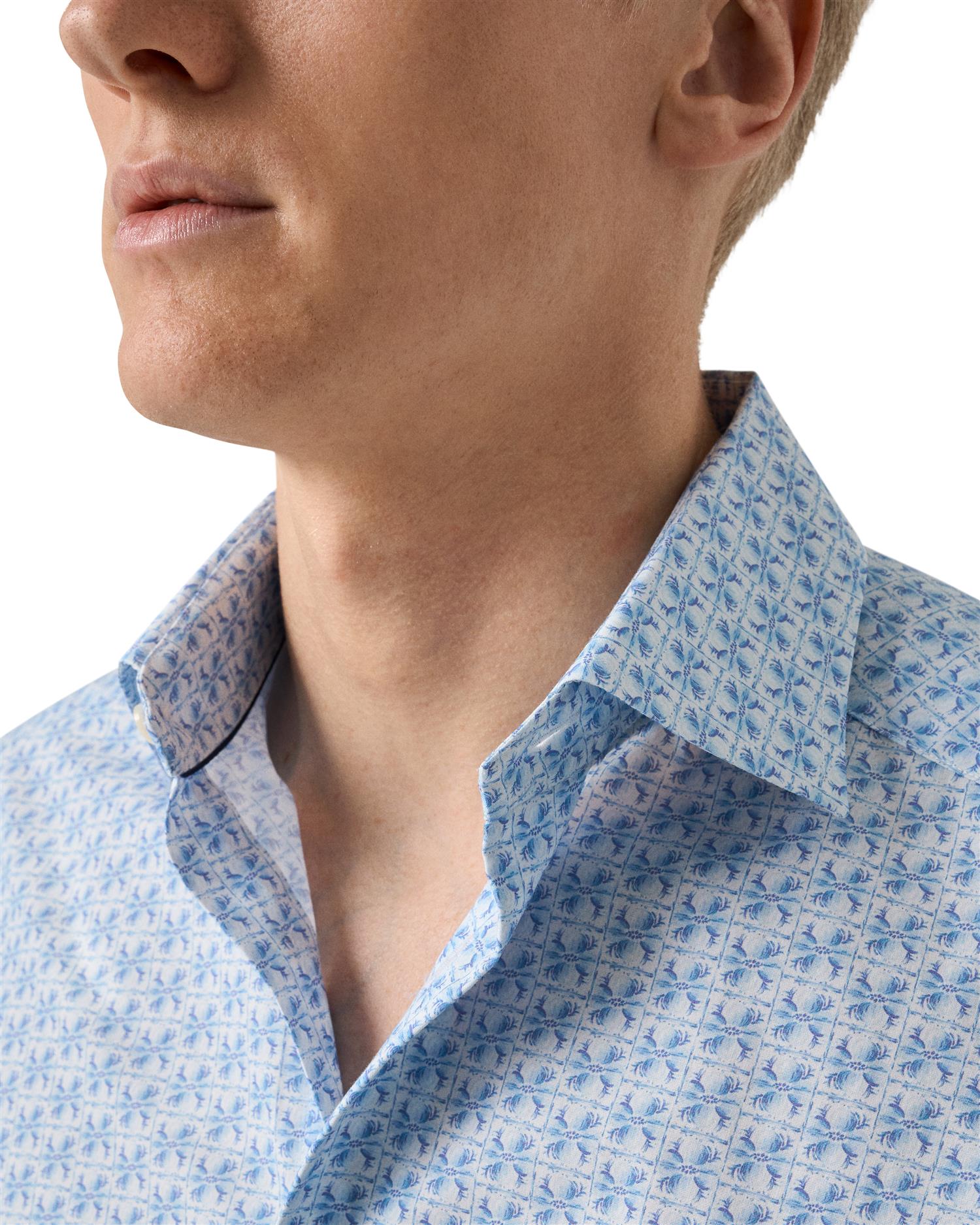Slim Floral Signature Poplin Shirt