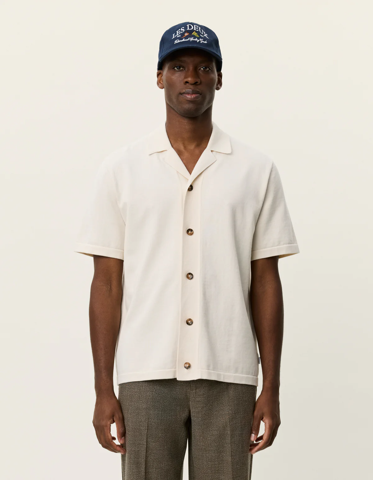 Emmett Globe Knitted SS Shirt