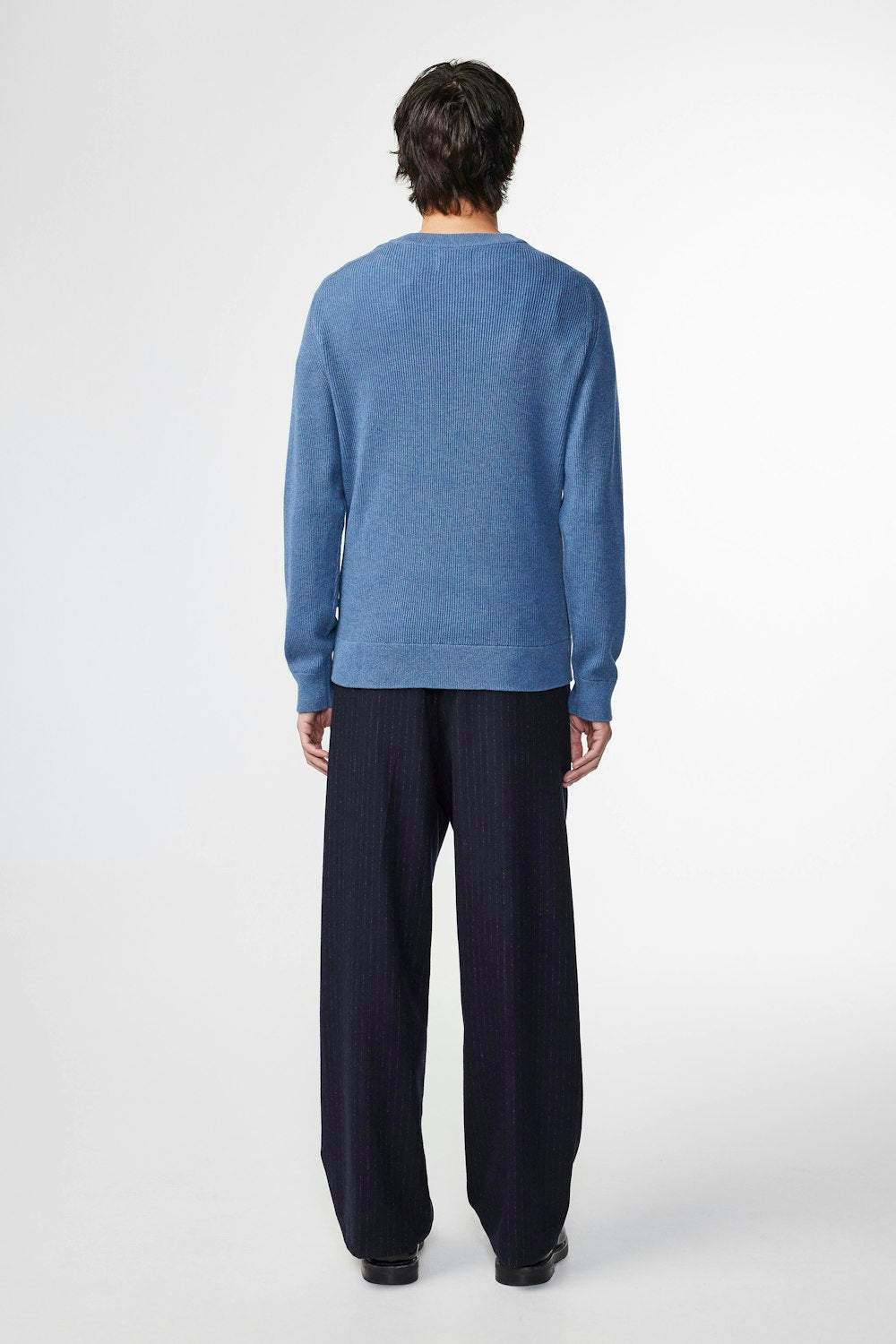 Ribbestrikket Genser