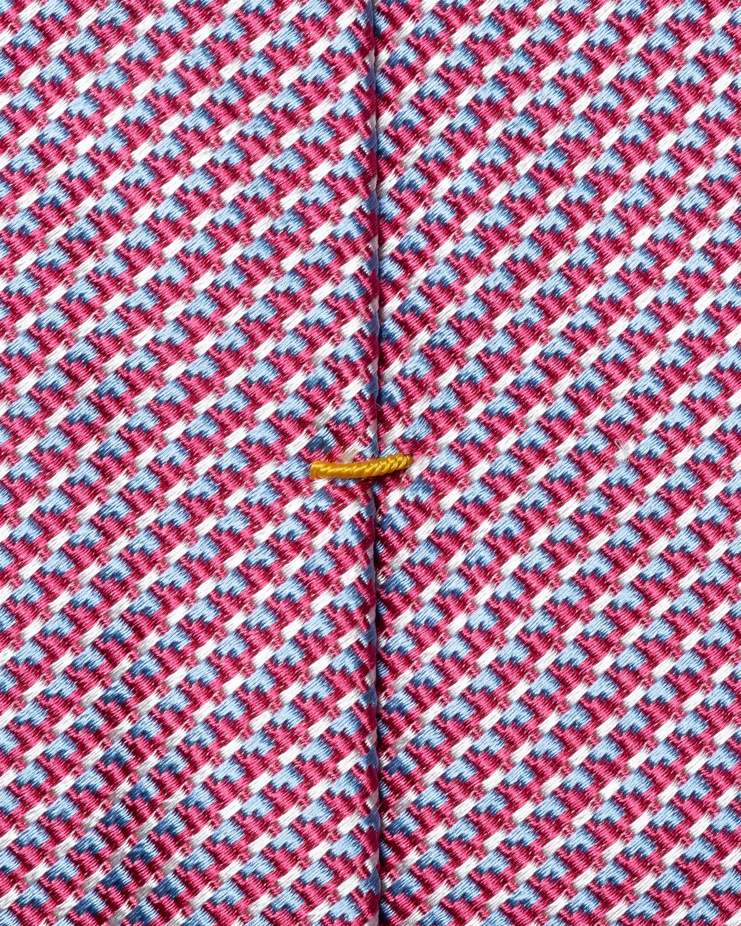 Micro Woven Cotton Silk Tie