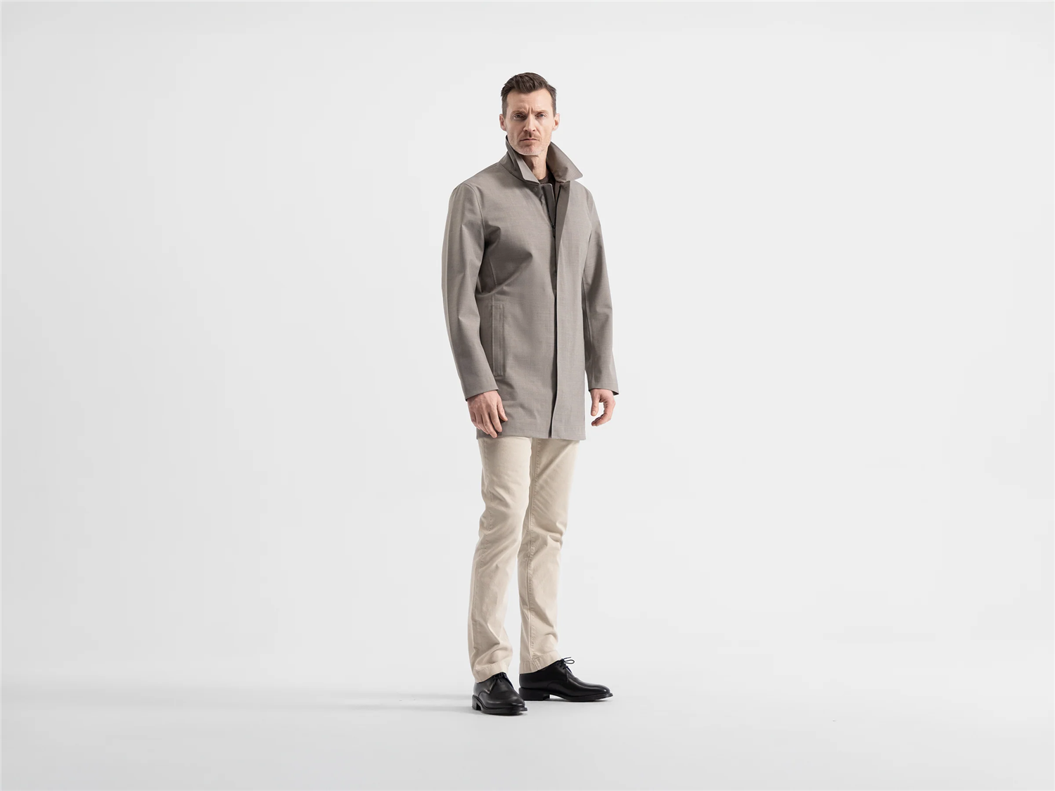 Sky Fall Coat Savile