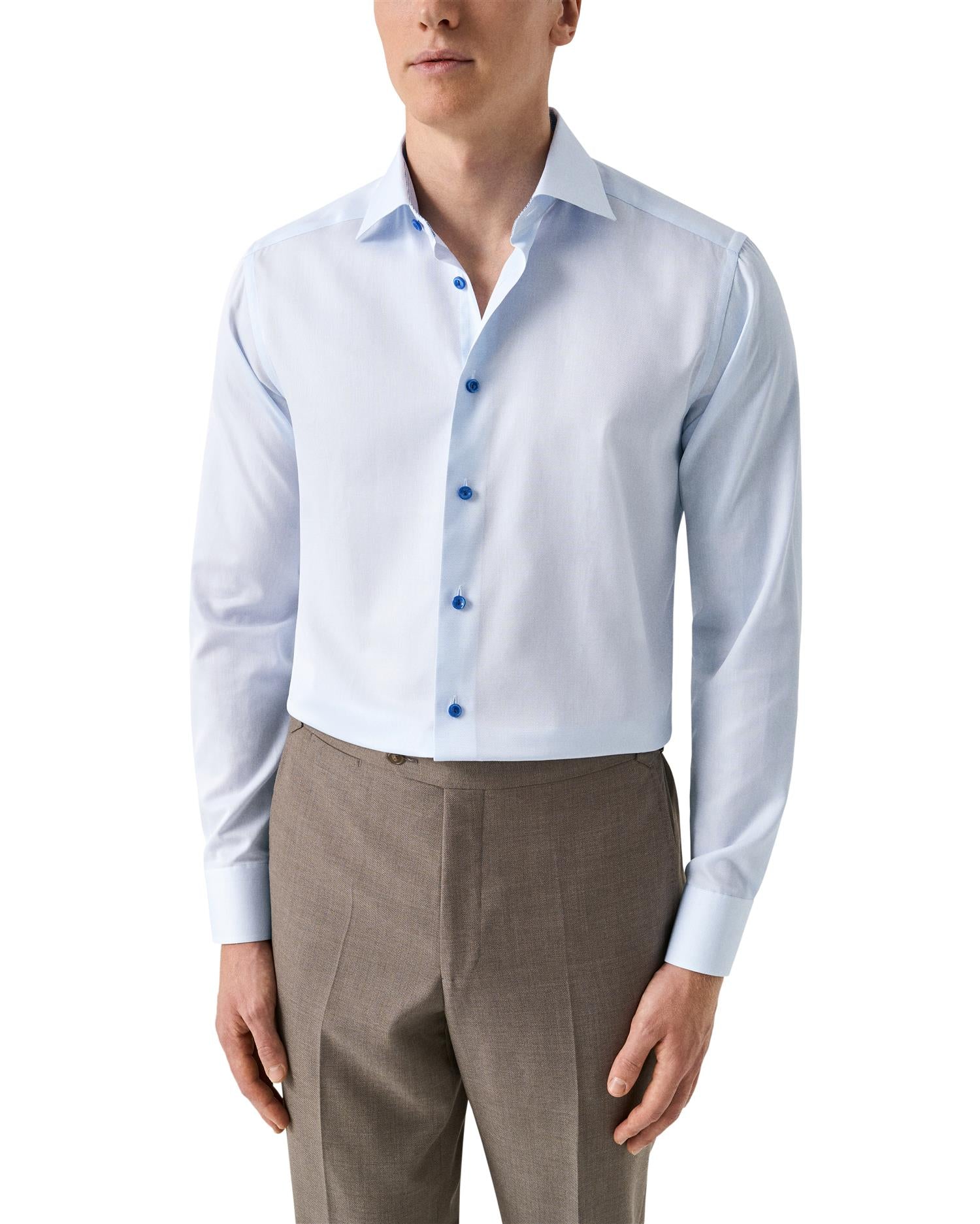 Contemporary Semi Solid Effect Shirt