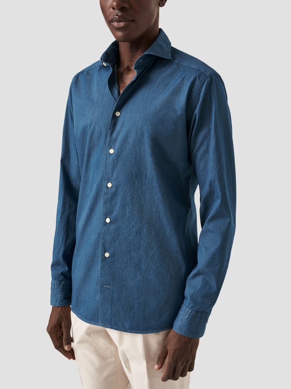 Slim Fit Denim Shirt
