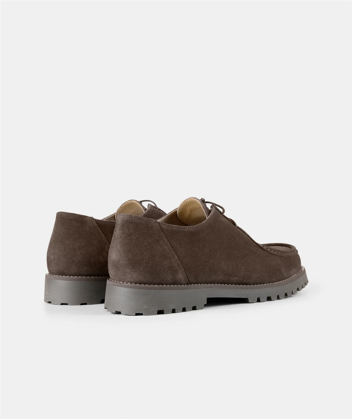 Ollie Moc Toe - Brown Suede