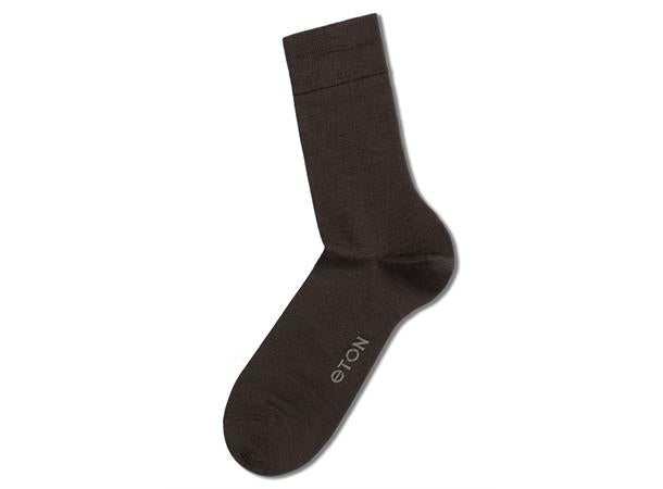 Eton Fine Wool Plain 435 Dark Brown 41-45
