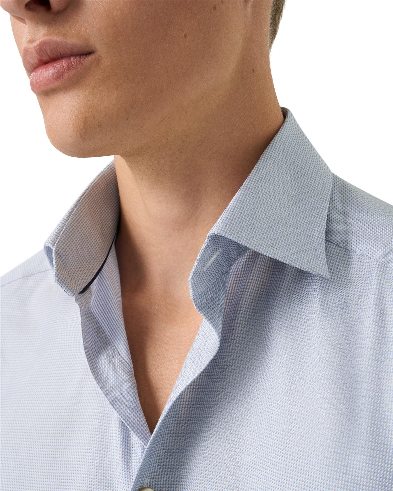 Slim Semi Solid Signature Twill Shirt