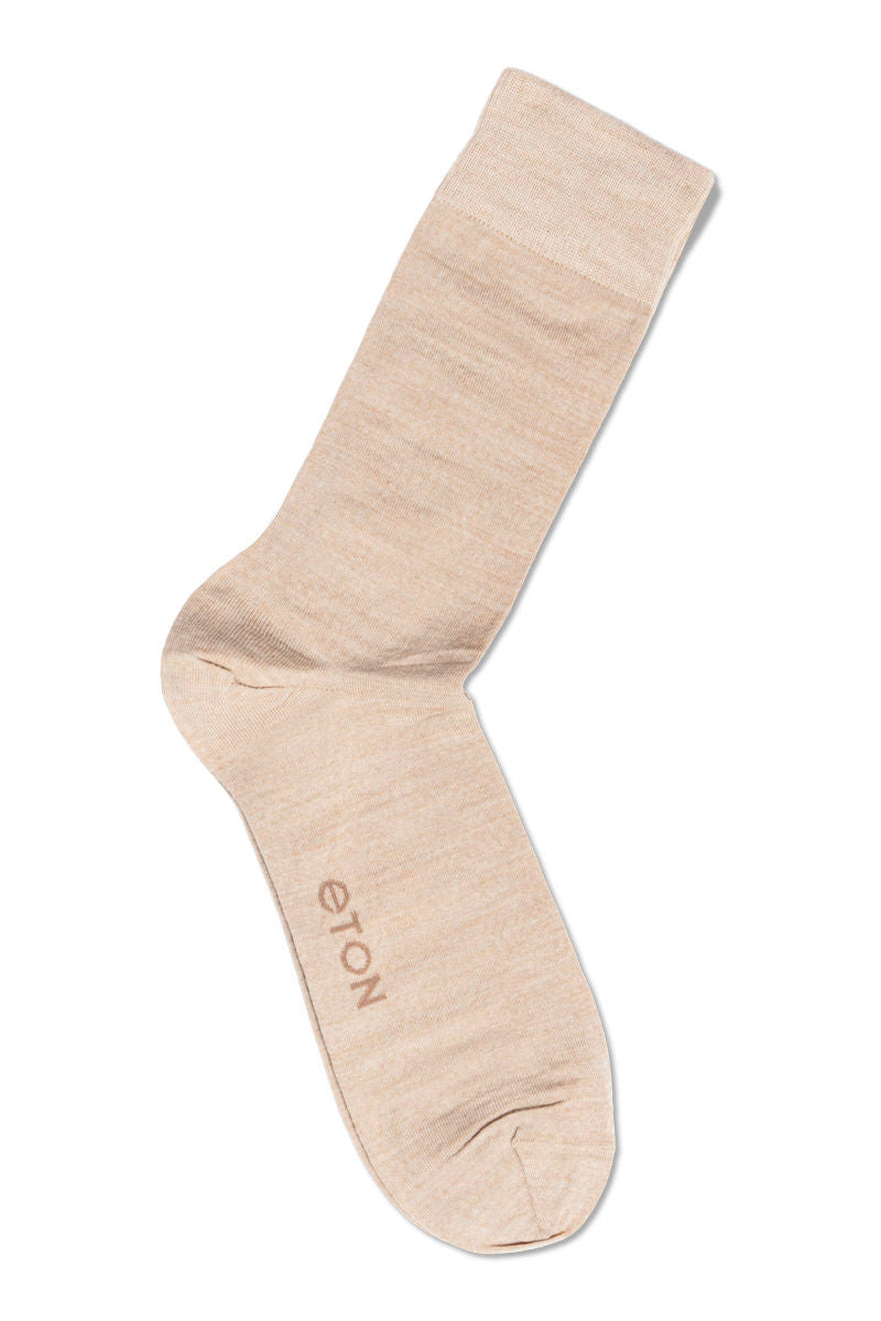 Eton Fine Wool Plain Sand 41-45