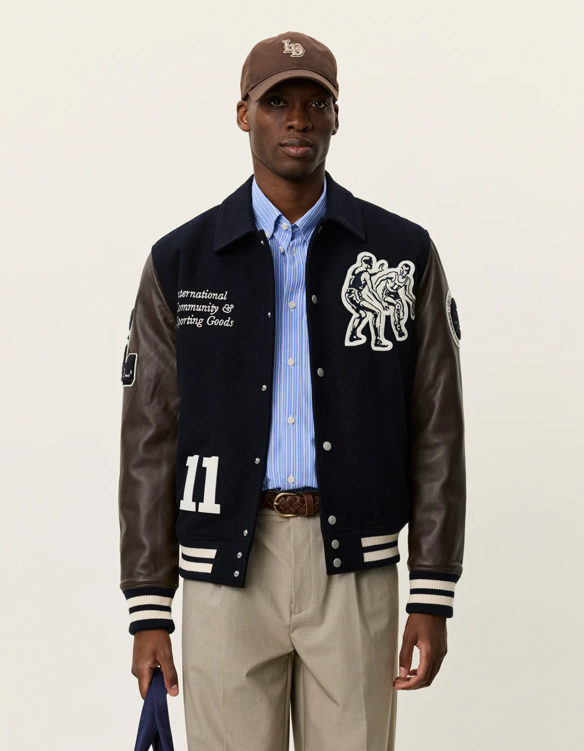 Basket Varsity Wool Jacket