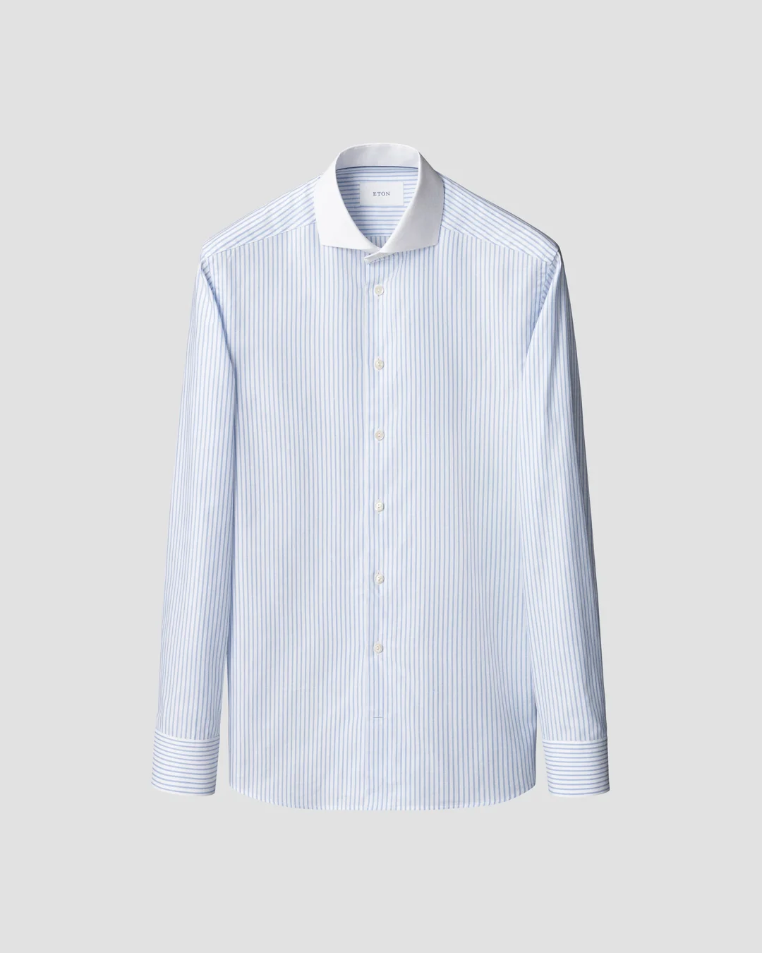 Light blue Striped Signature Oxford Shirt