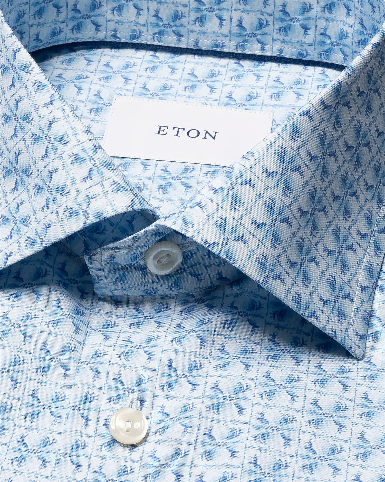 Slim Floral Signature Poplin Shirt