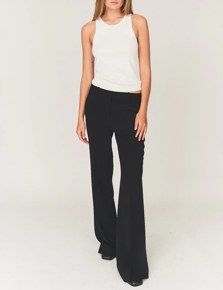 Crepe Wide Pants