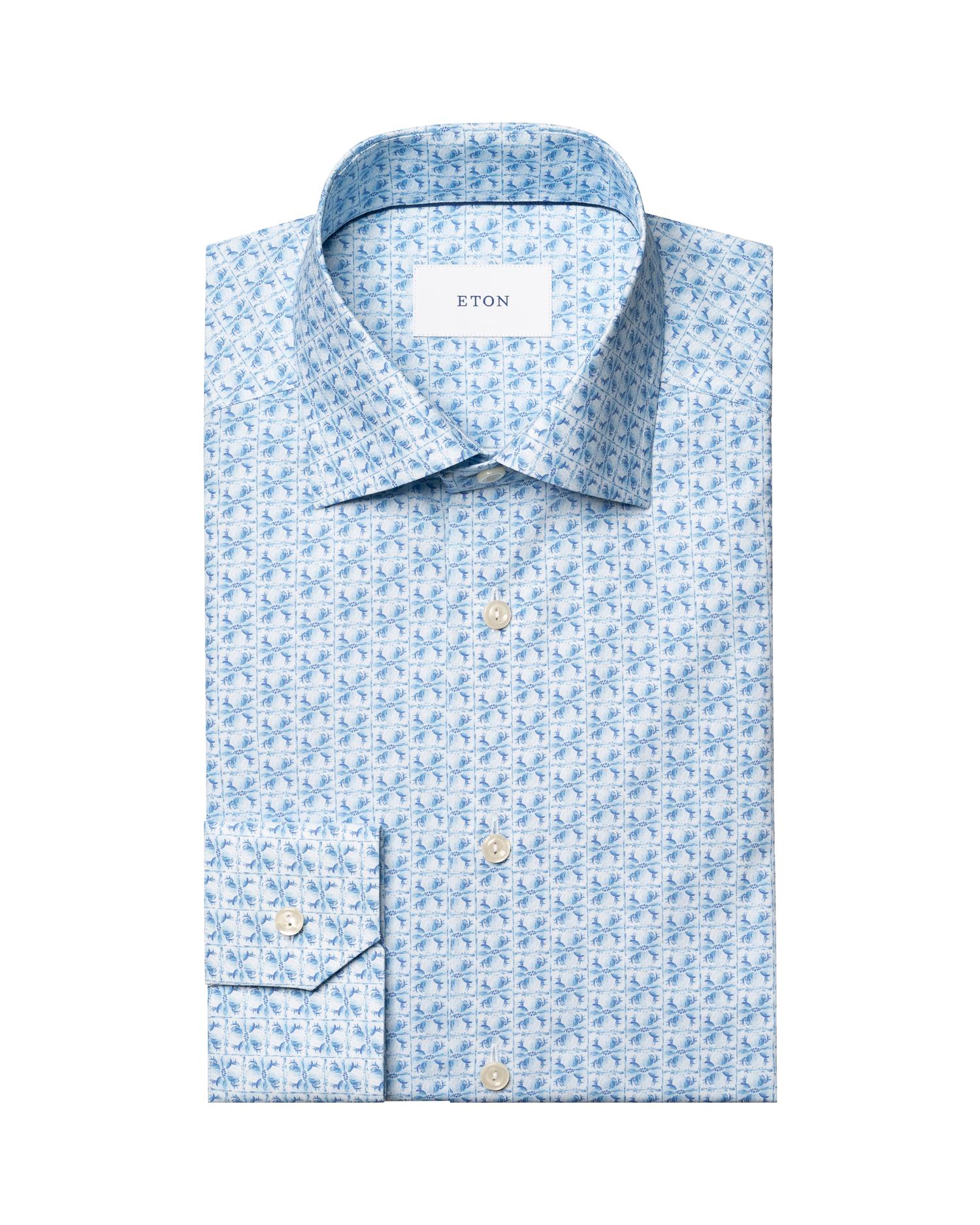 Slim Floral Signature Poplin Shirt
