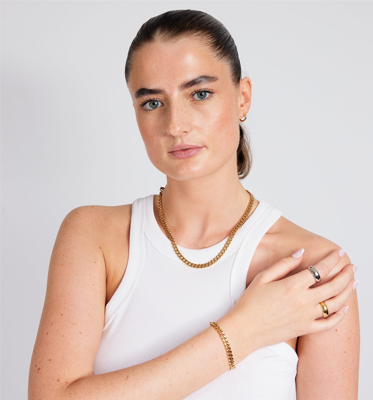 Roma Chain Halskjede 3mm 45cm