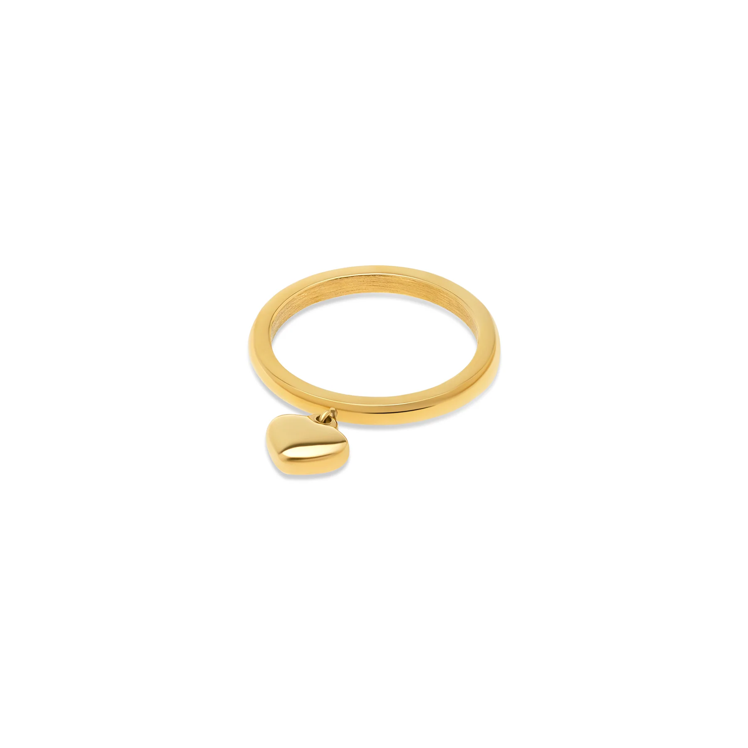 Iselin - Heart Ring Stainless Steel