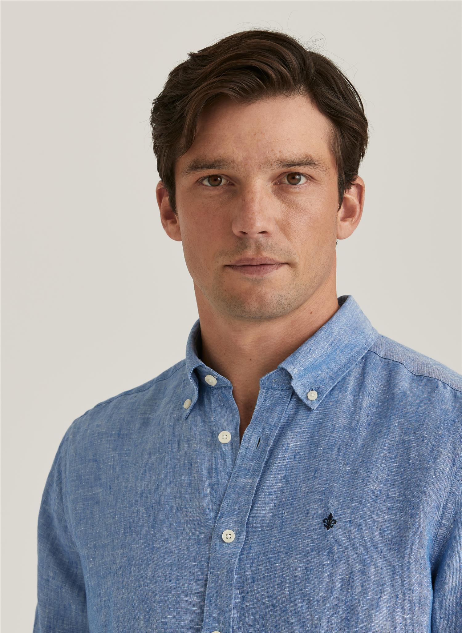 Douglas Linen Shirt - Classic Fit