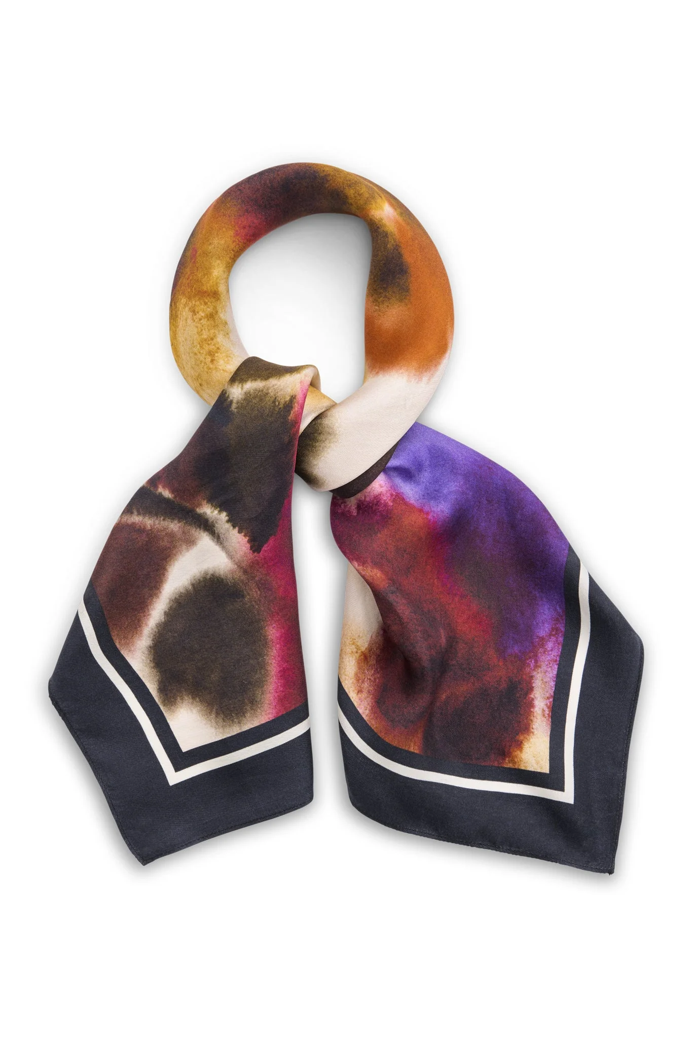 Poppy Silk Scarf